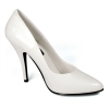SEDUCE-420 White PU, Size 16